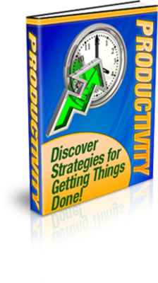 Product picture Productivity: Discover Strategies For Getting Things Done!